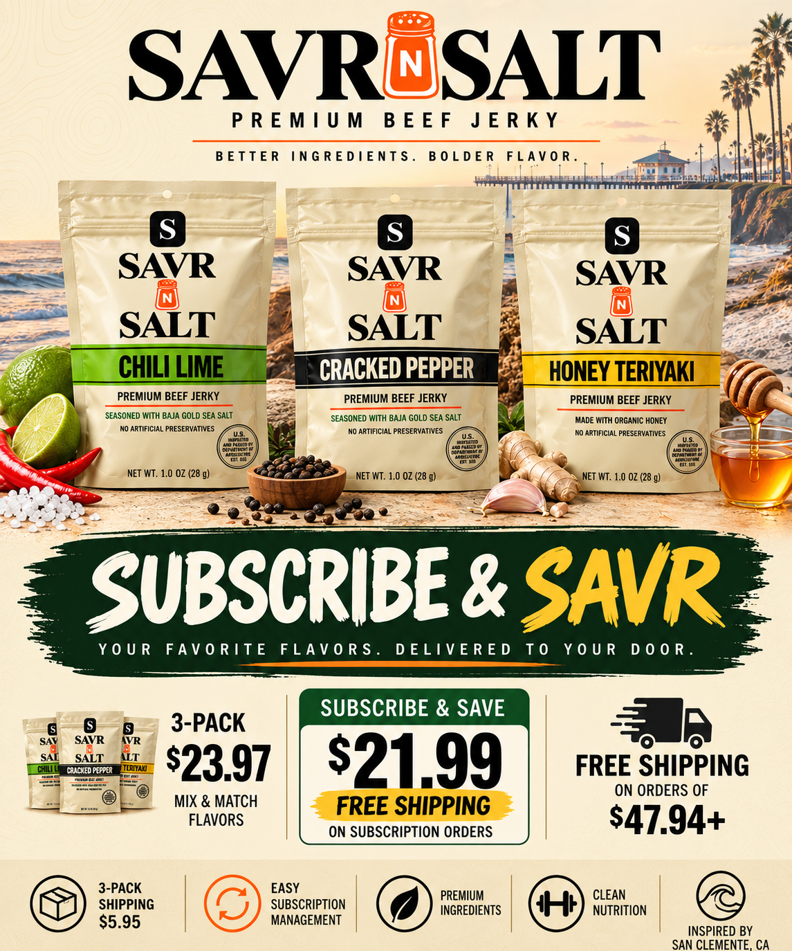 SAVR-N-SALT - The Better Way to Jerky.