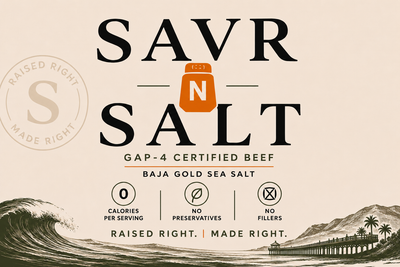 SAVR-N-SALT - The Better Way to Jerky.