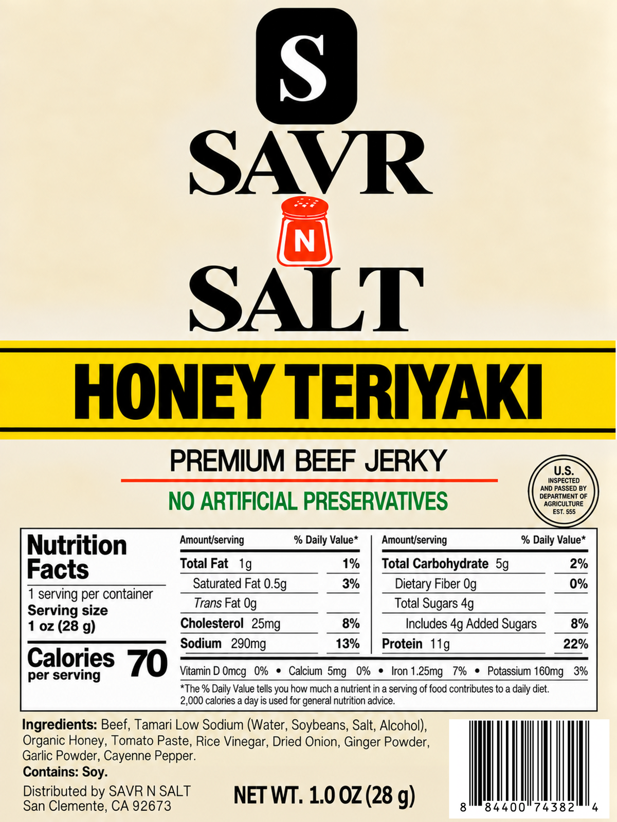 Honey Teriyaki